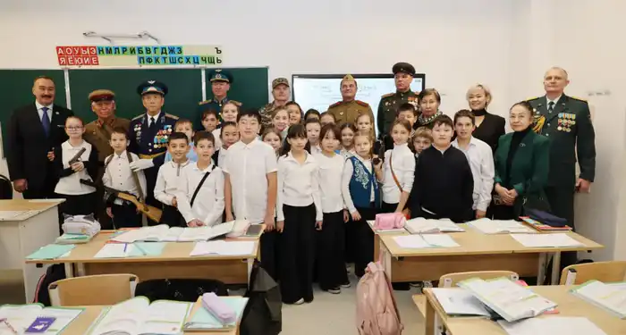 Патриотизм начинается со школы: Национальная гвардия и столичная школа объединились ради памяти героя (6)