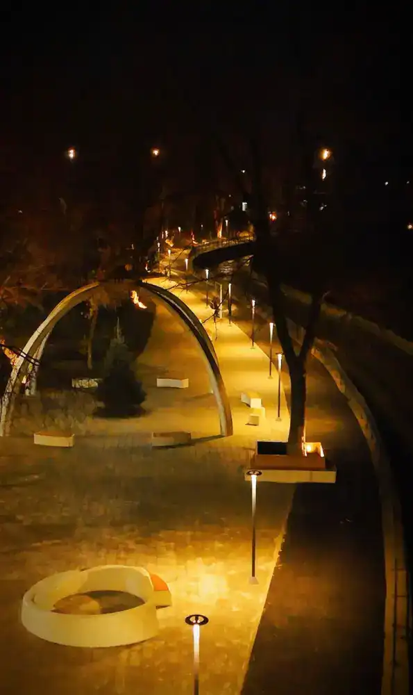 В Алатауском районе Алматы открылась новая пешеходная зона (2)