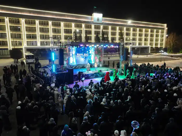 Аким области посетил праздничное мероприятие, посвященное Новому году (6)