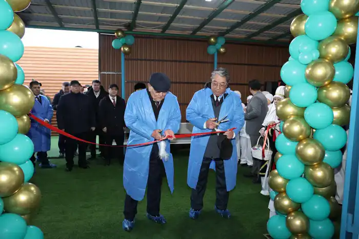 В Жанаозене открылся цех по производству сухого верблюжьего молока (10)