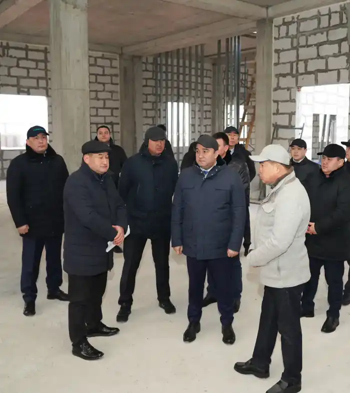 В ТУРКЕСТАНЕ СТРОЯТ СОВРЕМЕННЫЙ ЦЕНТР МАТЕРИ И РЕБЕНКА (7)