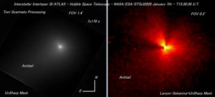 Изображение 3I/ATLAS