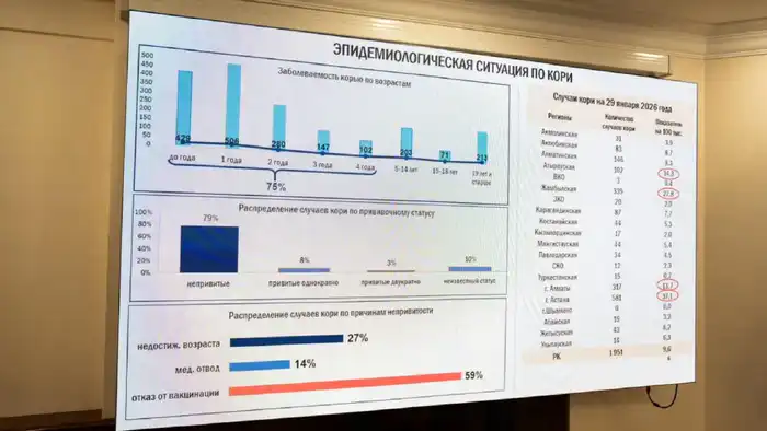 В Правительстве рассмотрели эпидситуацию по кори и охваты профилактическими прививками (2)