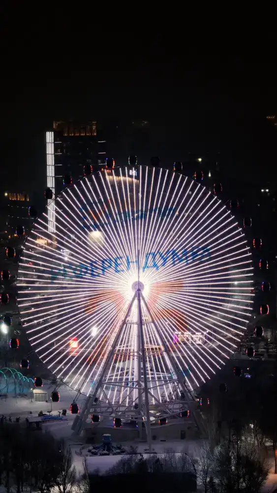 Обратный отсчет до референдума запустили в Астане: табло появились на знаковых объектах (2)