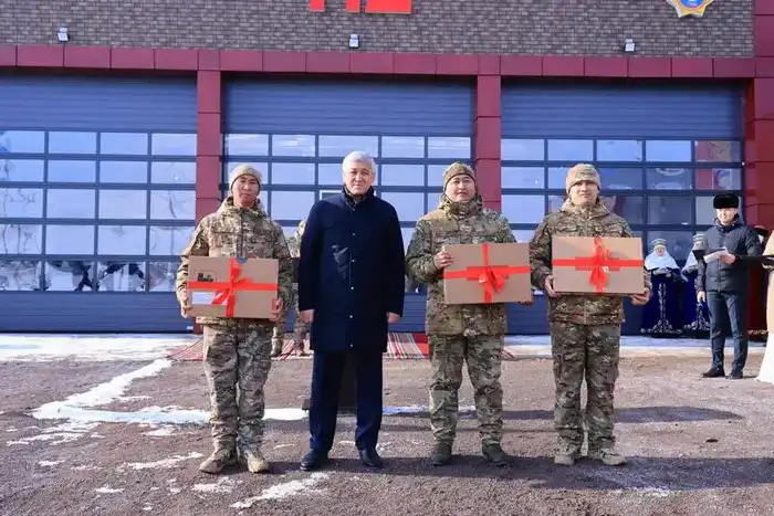 Для оперативного реагирования: в Шетском районе открыли современную пожарную часть (8)