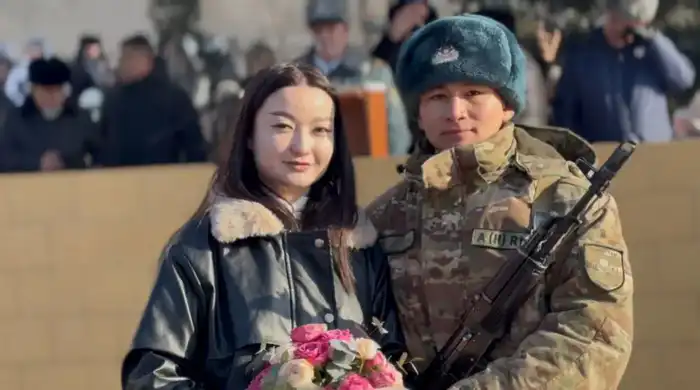 В Семее церемония принятия Военной присяги гвардейцев запомнилась особыми моментами (4)