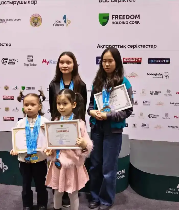 ЮНЫЕ ШАХМАТИСТЫ ТУРКЕСТАНСКОЙ ОБЛАСТИ ВОШЛИ В ТРОЙКУ ЛУЧШИХ (3)