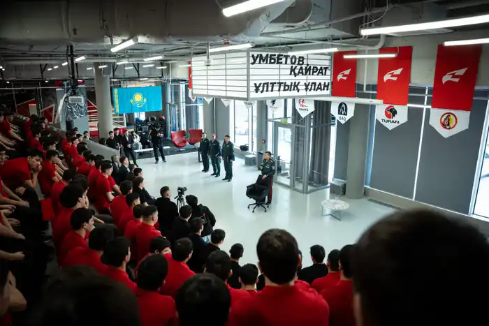 Представители Национальной гвардии МВД РК провели встречу с молодежным объединением «Дала Қырандары» (4)