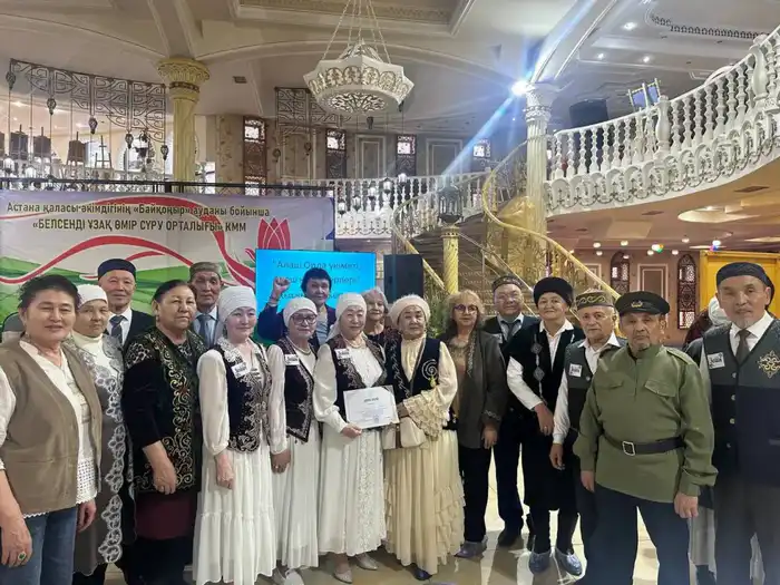 В Астане прошел зимний интеллектуальный турнир среди пенсионеров (7)