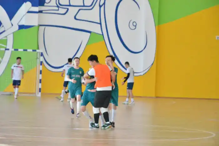 В новом спортивном комплексе Актобе прошел чемпионат Казахстана по сурдо-футзалу (3)