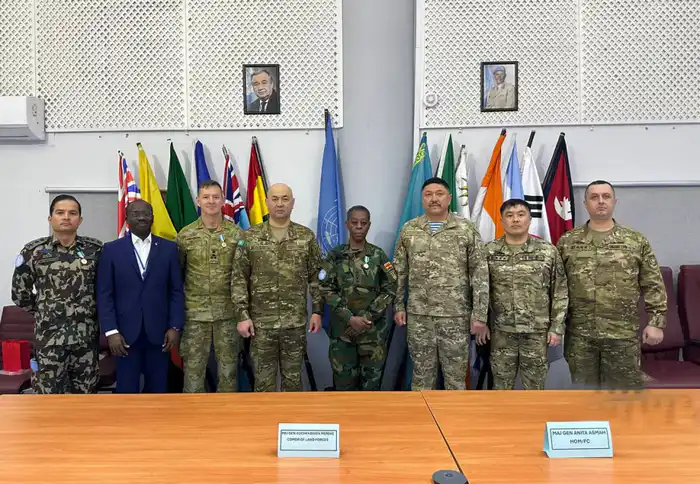 Глава миссии ООН отметила высокий уровень подготовки казахстанских миротворцев (8)