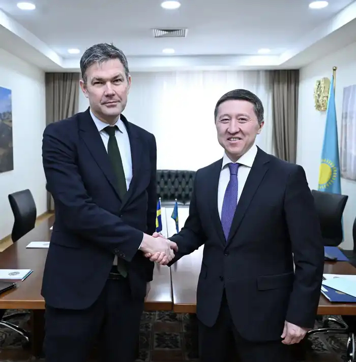 Казахстан и Швеция провели пятый раунд политических консультаций (2)