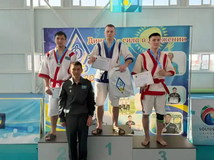 Полицейские стали победителями в четырех весовых категориях на соревнованиях по ”Қазақ күресі” в СКО (4)
