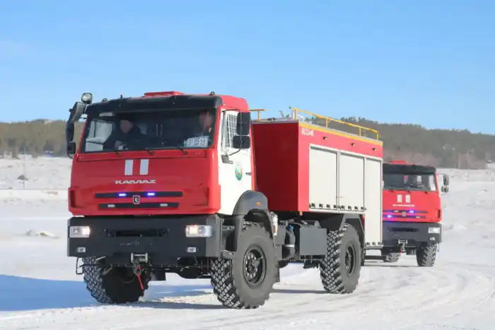 Противопожарная техника передана в Баянауыльский государственный национальный природный парк (4)