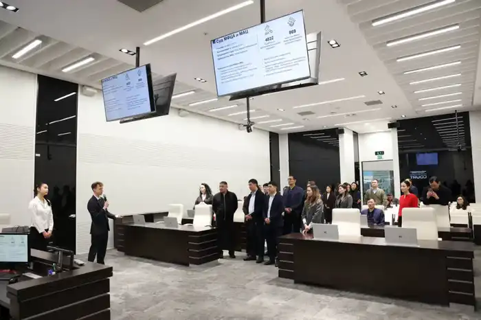 Магистранты Академии правосудия при Высшем Судебном Совете приняли участие в выездной лекции в Суде Международного финансового центра «Астана» (МФЦА) (4)