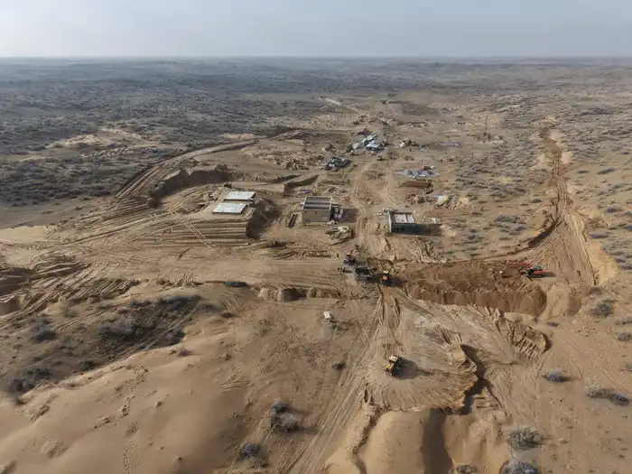 На 70% завершено строительство Шардаринского группового водопровода в Туркестанской области (4)