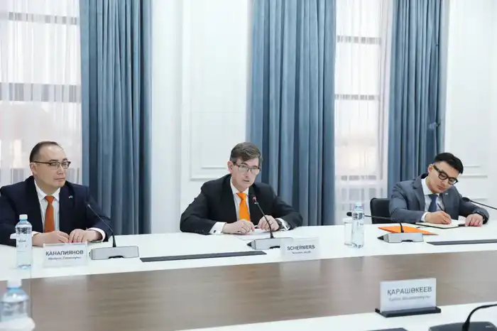 Ербол Карашукеев встретился с послом Нидерландов (3)