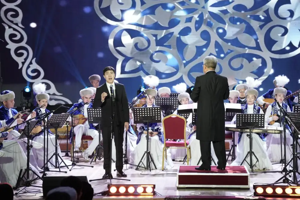 Концерт, посвященный 180-летию Жамбыла Жабаева, прошел в Алматы (3)