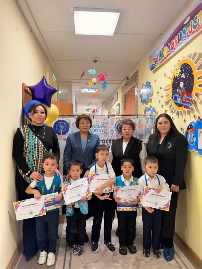 Конкурс по национальной игре «Сәулелі тастар» провели среди особенных дошколят столицы (5)