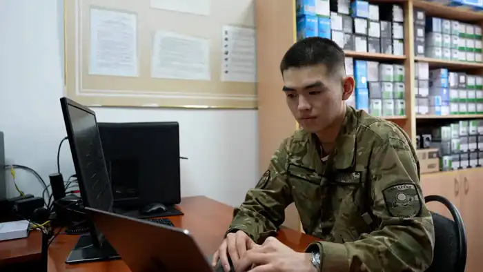 Солдат Национальной гвардии разработал цифровой портал для военнослужащих (3)