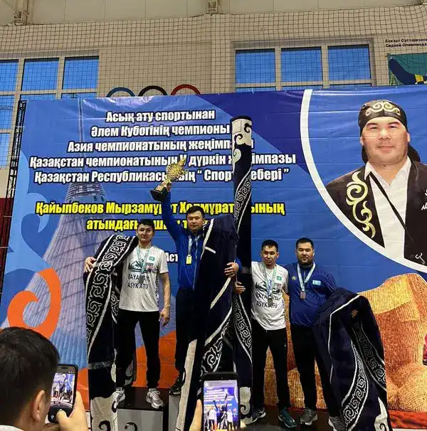 Метко и уверенно: спортсмен из Шетского района победил на республиканском турнире по асық ату (2)