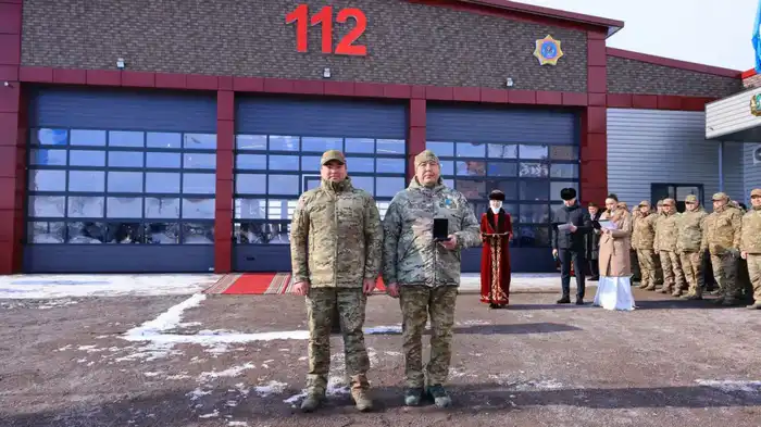 Чингис Аринов продолжает реновацию пожарных частей: новый объект открыт в Аксу-Аюлы (9)