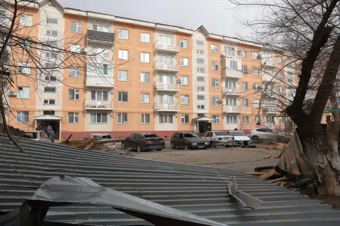 Е. Карашукеев проинспектировал ход ликвидации последствий ЧС в Сарысуском районе (2)