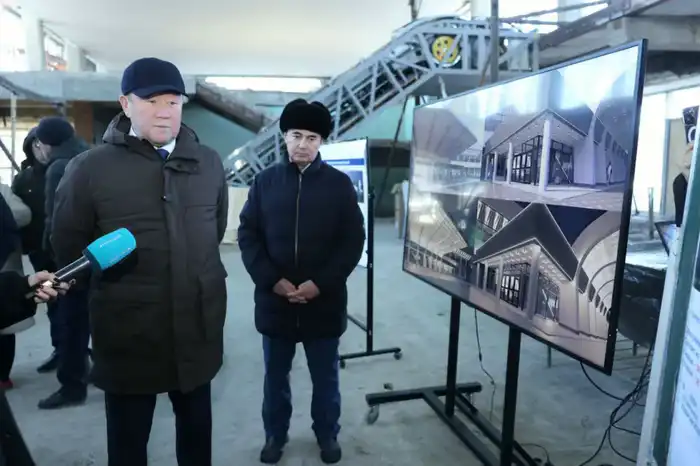 Ход работ по реконструкции здания железнодорожного вокзала (9)