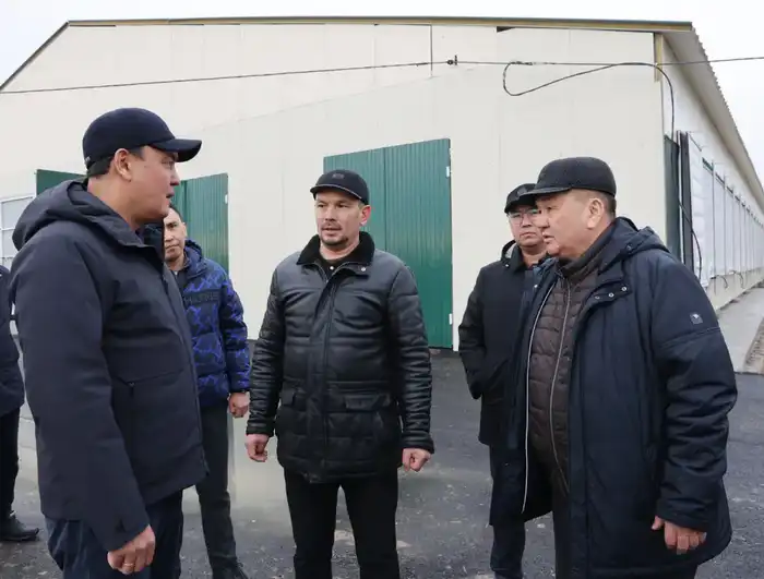 Рабочая поездка в Жамбылский район: образование, жилищная политика, АПК (8)