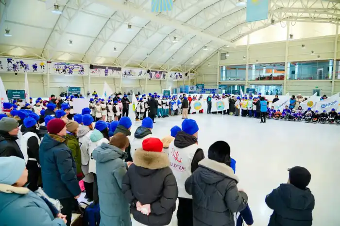 «Жулдызай»: в Астане состоялась церемония открытия национальных инклюзивных игр для детей с особыми потребностями (5)