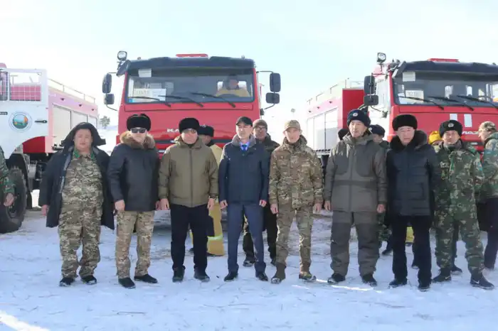Противопожарная техника передана в Баянауыльский государственный национальный природный парк (2)