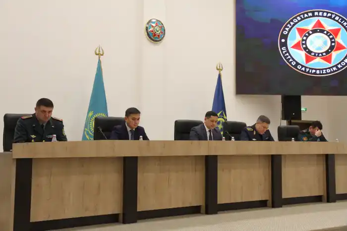В г. Костанай прошло итоговое заседание областного оперативного штаба по борьбе с терроризмом (5)