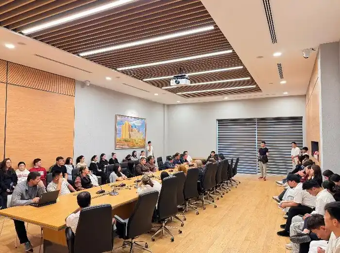 Түркістан облысында Конгресс Холл көпсалалы кешен қызметкерлерімен терроризм қаупінің алдын алу бойынша кездесу өтті (2)