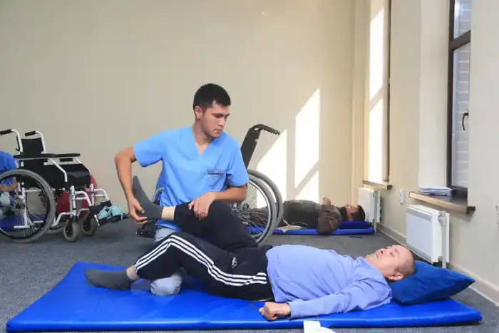 В Жетісу продолжается строительство многофункционального реабилитационного центра для детей и взрослых (7)