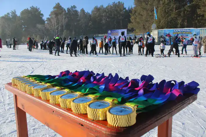 Лучших лыжников-марафонцев определили в Каркаралинске (9)