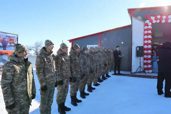 160-ый добровольный пункт пожаротушения открылся в Западно-Казахстанской области (6)