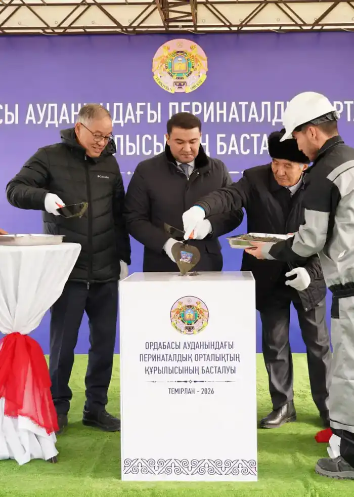 В ТУРКЕСТАНСКОЙ ОБЛАСТИ НАЧАЛОСЬ СТРОИТЕЛЬСТВО ПЕРИНАТАЛЬНОГО ЦЕНТРА НА 200 МЕСТ (9)