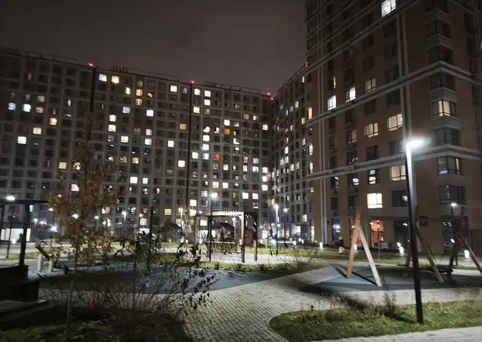 жилой комплекс ночь алматы