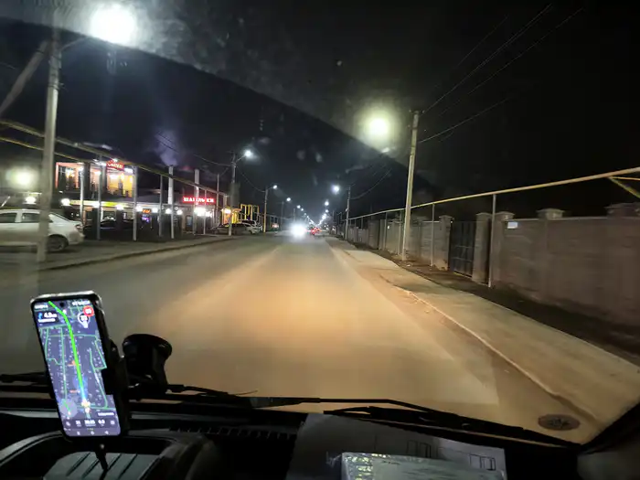 ночные улицы алматы