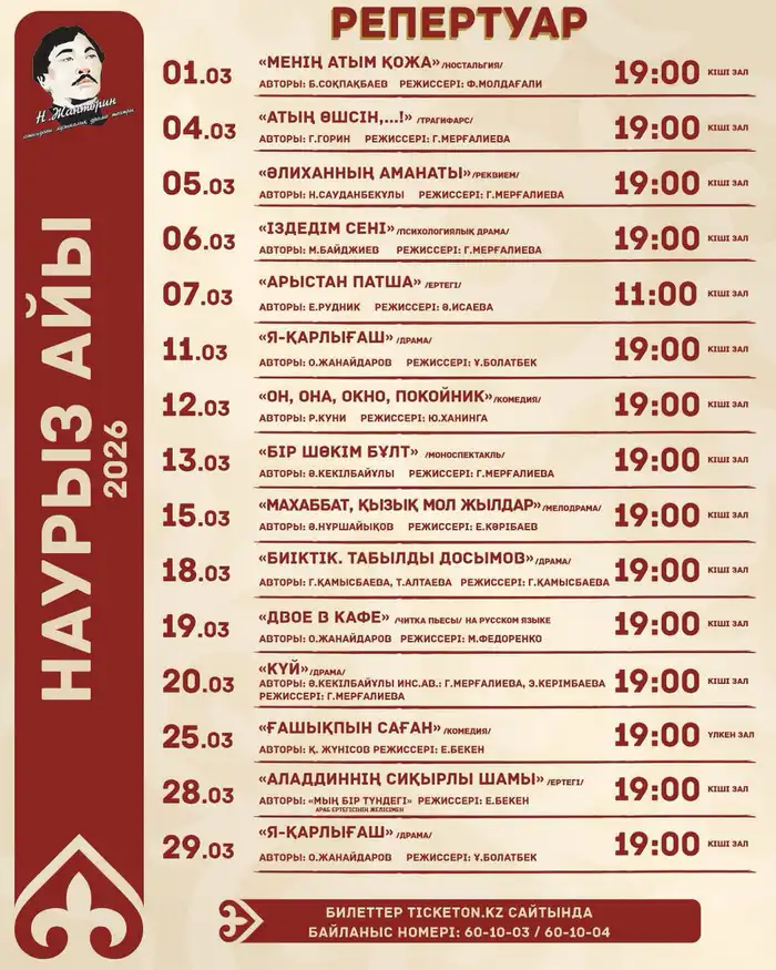 Спектакли в театре