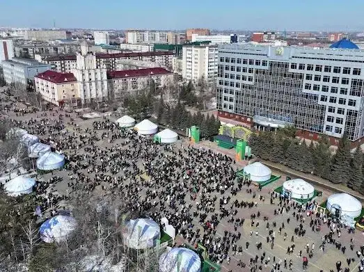 Празднование Наурыз мейрамы в Костанайской области (3)