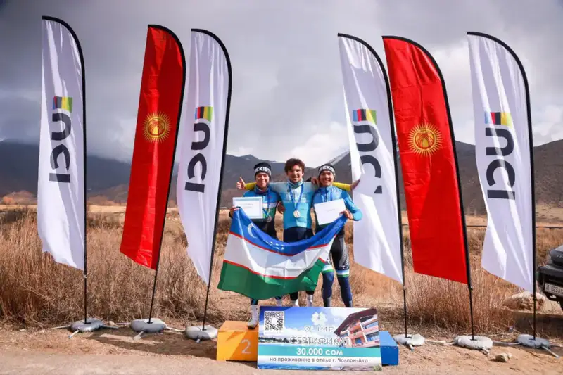 Столичный велосипедист стал чемпионом соревнований в Кыргызстане (2)