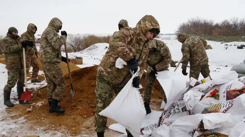 Мероприятия по подготовке к паводку продолжаются в регионах страны (4)