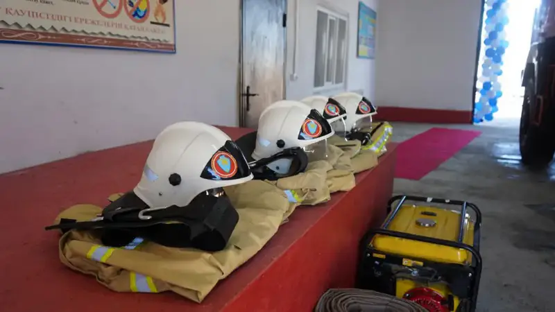 В Казахстане открыт 161-й добровольный пункт пожаротушения «Ауыл құтқарушылары» (7)