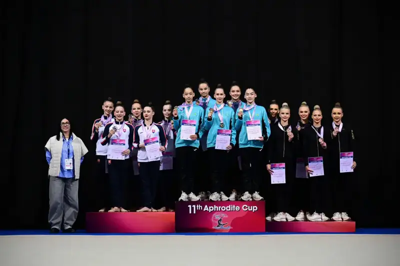 Турнир по художественной гимнастике «Aphrodite Cup»: столичные спортсмены стали лучшими в Афинах (8)