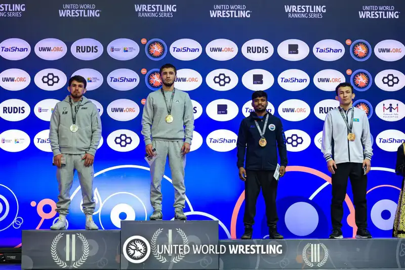 Столичный борец Марлан Мукашев стал бронзовым призером международного турнира (6)