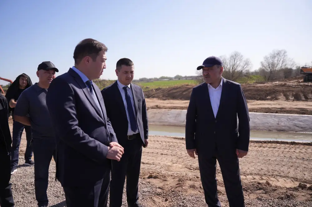 Реализация проекта по реконструкции более 143 км ирригационных сетей стартовала в Туркестанской области (4)