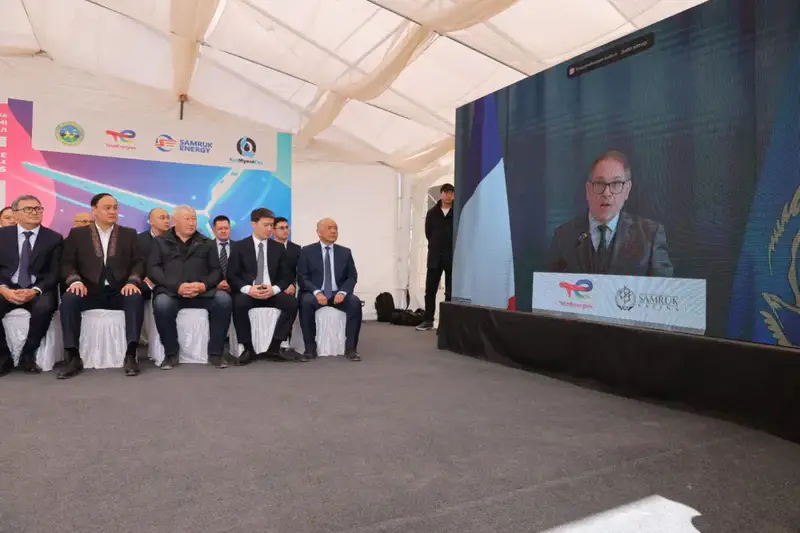 Строительство крупнейшей в Казахстане ветровой электростанции начато в Жамбылской области (2)