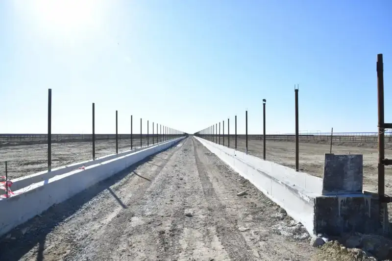 ТУРКЕСТАН: В ОТЫРАРСКОМ РАЙОНЕ СТРОИТСЯ ОТКОРМОЧНАЯ ПЛОЩАДКА НА 5 ТЫСЯЧ ГОЛОВ (3)