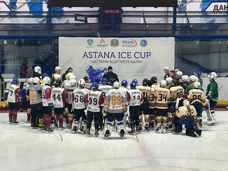 В столице прошел турнир ASTANA ICE CUP среди хоккеистов-любителей (3)
